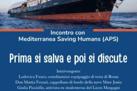 Prima si salva, poi si discute