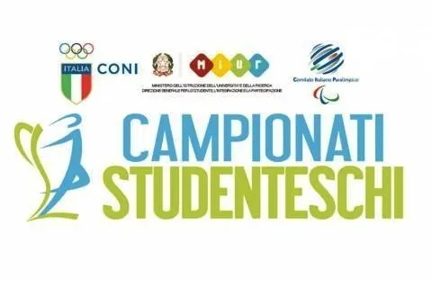 Scritta "Campionati Studenteschi"