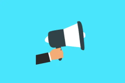 immagine decorativa: mano con megafono