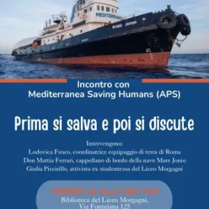 Prima si salva, poi si discute